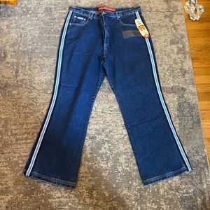 Revolt Vintage Deadstock Fit & Flare Denim Jeans Size 18/20